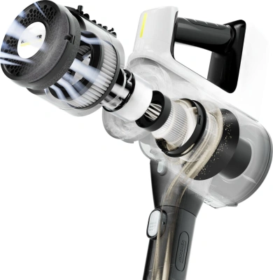 Пылесос Karcher VCS 3 Nano Complete 300Вт белый/черный