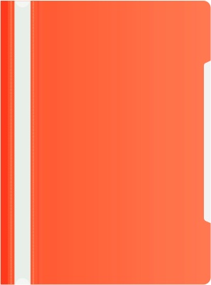 Папка-скоросшиватель Бюрократ -PS20RED A4 прозрач.верх.лист пластик красный 0.12/0.16
