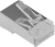 Коннектор Lanmaster (TWT-PL45/S-8P8C) FTP кат.5E RJ45 серебристый (упак.:100шт) Коннектор Lanmaster (TWT-PL45/S-8P8C) FTP кат.5E RJ45 серебристый (упак.:100шт)