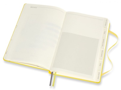 Блокнот Moleskine PASSION BABY PASBABY Large 130х210мм 400стр. подар.кор. желтый