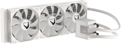 Система водяного охлаждения Formula Ice Jet Glow 360 ARGB Soc-AM5/AM4/1200/2066/1700/1851 белый 4-pin 1-27dB Al+Cu 300W 2020gr Ret (ICE JET GLOW 360 WH)