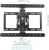 Кронштейн для телевизора Kromax Ultra Slim-102 черный 32"-90" макс.60кг настенный поворот и наклон Кронштейн для телевизора Kromax Ultra Slim-102 черный 32"-90" макс.60кг настенный поворот и наклон