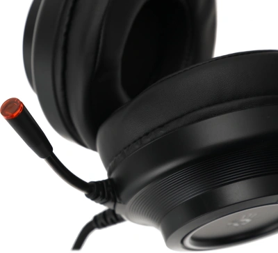 Наушники с микрофоном A4Tech Bloody G528C черный 2м мониторные USB оголовье (G528C)