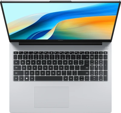 Ноутбук Huawei MateBook D 16 MCLG-X MitchellG-W5611D Core i5 13420H 16Gb SSD1Tb Intel UHD Graphics 16" IPS (1920x1200) без ОС silver WiFi BT Cam (53014QKV)