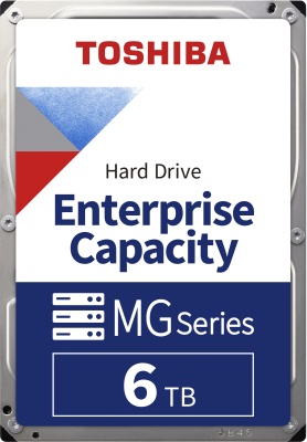 Жесткий диск Toshiba SATA-III 6TB MG08ADA600E Server Enterprise Capacity 512E (7200rpm) 256Mb 3.5"