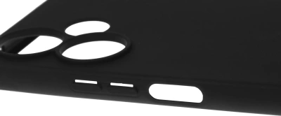 Чехол (клип-кейс) BoraSCO для Xiaomi Redmi 13 Silicone Case черный (73408)