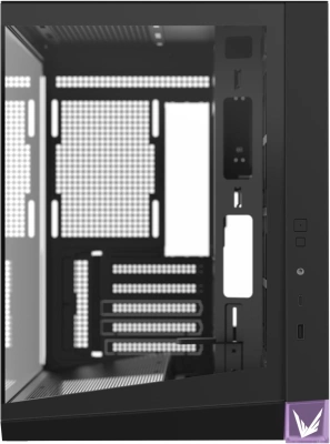 Корпус Formula Crystal Z4M черный без БП mATX 9x120mm 1xUSB3.0 audio bott PSU