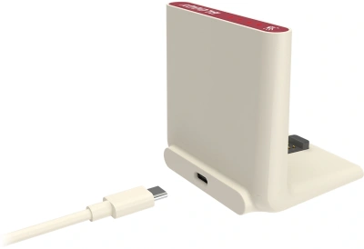 Мышь A4Tech Bloody R72 Ultra Duo белый/красный оптическая 20000dpi беспров. USB/USB-C 7but (R72 ULTRA DUO PIXELS RED)