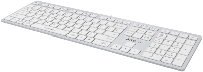 Клавиатура A4Tech FX50 белый USB slim Multimedia (FX50 WHITE) кабель 1.5м