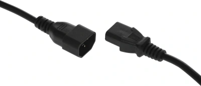 Кабель-удлинитель KingPrice KP-PC-C13-C14-3m IEC C13 IEC C14 3м черный