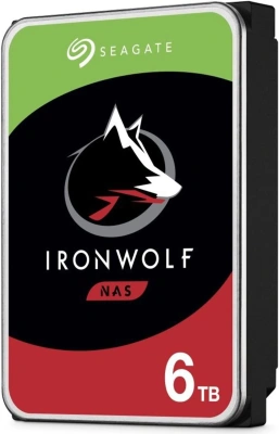 Жесткий диск Seagate SATA-III 6TB ST6000VN006 NAS Ironwolf 4KN (5400rpm) 256Mb 3.5"