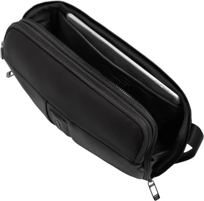 Сумка кросс-боди мужская Piquadro Victor CA7175W143/N черная натур.кожа
