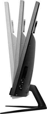 Моноблок IRU Агат 313 23.8" Full HD i3 10100 (3.6) 8Gb SSD512Gb UHDG 630 FreeDOS GbitEth WiFi BT 120W клавиатура мышь Cam черный 1920x1080