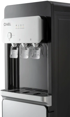 Кулер AEL LD-AEL-806a напольный электронный черный/серебристый