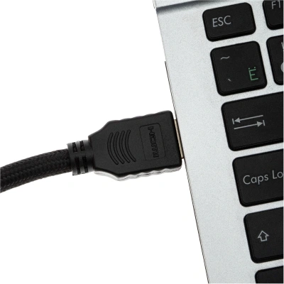 Кабель аудио-видео Cactus CS-HDMI.2-7 HDMI (m)/HDMI (m) 7м. позолоч.конт. черный