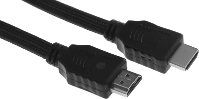 Кабель аудио-видео Cactus CS-HDMI.2-3 HDMI (m)/HDMI (m) 3м. позолоч.конт. черный