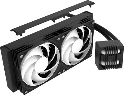 Система водяного охлаждения Zalman Alpha2 SE A24 ARGB Soc-AM5/AM4/1200/1700/1851 черный 4-pin 29.7dB Al Ret (ALPHA2 SE A24 BLACK)