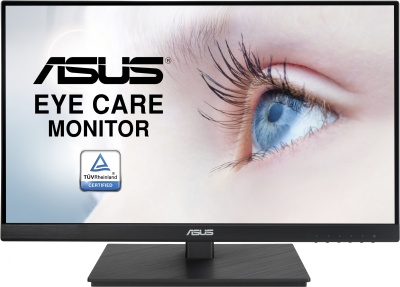 Монитор Asus 21.5" VA229QSB черный IPS LED 4ms 16:9 HDMI M/M матовая HAS Piv 250cd 178гр/178гр 1920x1080 75Hz FreeSync VGA DP FHD USB 4.6кг