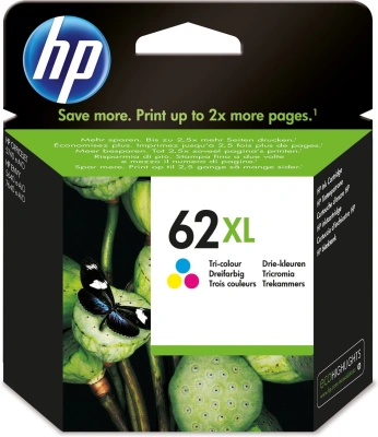 Картридж струйный HP 62XL C2P05AE черный печ.гол.в компл. (600стр.) для HP HP OfficeJet 200