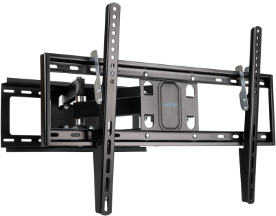 Кронштейн для телевизора Kromax OPTIMA-409 черный 32"-65" макс.45кг настенный поворотно-выдвижной и наклонный