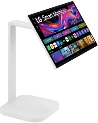 Монитор LG 31.5" UltraFine 32U889SA-W белый IPS LED 16:9 HDMI M/M глянцевая HAS Piv 1000:1 350cd 178гр/178гр 3840x2160 60Hz 4K USB Touch 21.2кг