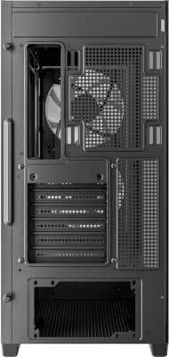 Корпус Deepcool CG580 MESH 2F черный без БП ATX 10x120mm 3x140mm 2xUSB3.0 audio bott PSU