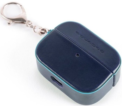 Чехол для наушников Piquadro Blue Square AC5308B2/BLU2 синий натур.кожа