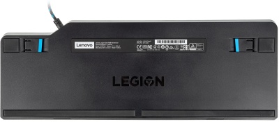 Клавиатура Lenovo K500 RGB механическая черный USB Multimedia for gamer LED (подставка для запястий) (GY40T26479) кабель 1.8м