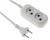 Сетевой удлинитель Buro BU-PSL2.1/W 1.5м (2 розетки) белый (пакет ПЭ)