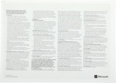 Операционная система Microsoft Windows Server Std 2022 64Bit Eng 1pk DSP OEI DVD 16 Core (P73-08328)