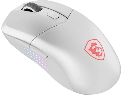 Мышь MSI VERSA 300 ELITE W белый оптическая 26000dpi беспров. BT/Radio USB 5but (S12-4301450-CLA)