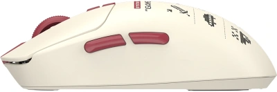 Мышь A4Tech Bloody R72 Ultra Duo белый/красный оптическая 20000dpi беспров. USB/USB-C 7but (R72 ULTRA DUO PIXELS RED)