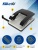 Дырокол Kw-Trio Stylish Heavy Duty 09760GR/BLCK макс.:40лист. металл черный/серый отв.:2 с линейкой