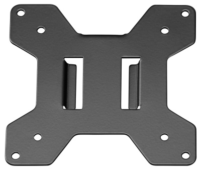 Кронштейн для мониторов ЖК Buro BU-M051-M черный 17"-32" макс.8кг крепление к столешнице поворот и наклон