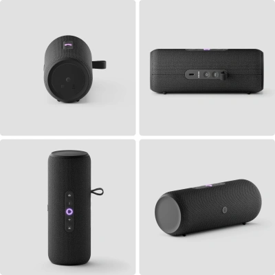 Умная колонка Yandex Станция Стрит Алиса черный 30W 2.0 BT/Wi-Fi 10м 3300mAh (YNDX-00030BLK)