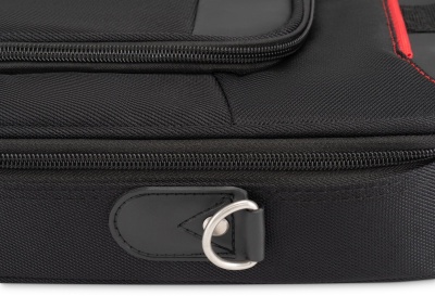 Сумка для ноутбука 15.6" PC Pet PCP-A9015BK черный/красный нейлон