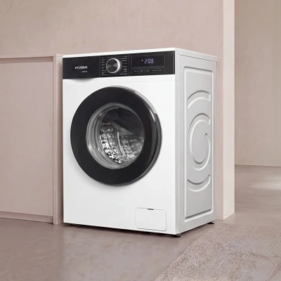 Стиральная машина Hyundai WME7210 класс: A+++ загр.фронтальная макс.:7кг белый инвертор