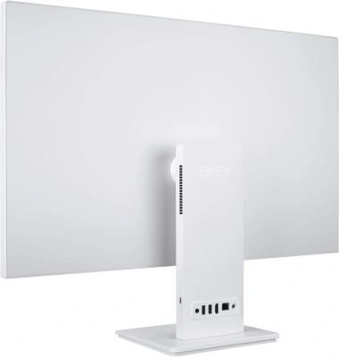 Моноблок Acer Aspire S27B-UGMTL-U 27" Full HD Core Ultra 7 155U (1.7) 16Gb SSD512Gb Graphics Eshell GbitEth WiFi BT 90W клавиатура мышь Cam белый 1920x1080