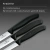 Набор ножей кухон. Victorinox Swiss Classic 6.7113.34 для овощей компл.:3предм. черный европодвес Набор ножей кухон. Victorinox Swiss Classic 6.7113.34 для овощей компл.:3предм. черный европодвес