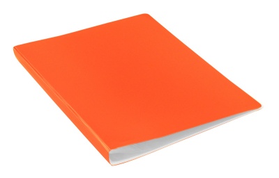 Папка с 30 прозр.вклад. Бюрократ Неон DNE07V30OR A4 пластик 0.7мм оранжевый