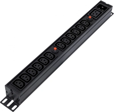 Блок распределения питания Powercom PDU-16A-type 1 PDU-16AV14-12C3-C9-C2-2G