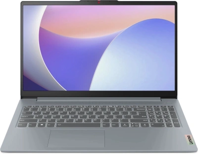 Ноутбук Lenovo IdeaPad Slim 3 15IRH8 Core i7 13620H 16Gb SSD512Gb Intel UHD Graphics 15.6" IPS FHD (1920x1080) без ОС grey WiFi BT Cam (83EM003TPS)