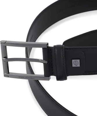 Ремень мужской Piquadro Modus Special CU5927MOS/N 125х3.5см черный натур.кожа