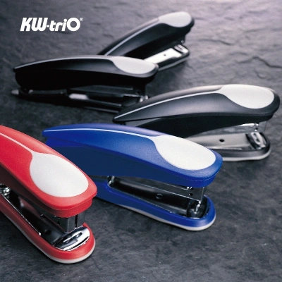 Степлер Kw-Trio 05516 Half-strip Pollex 24/6 26/6 (20листов) встроенный антистеплер ассорти 105скоб