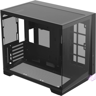 Корпус Formula Crystal Z4M Plus черный без БП mATX 3x120mm 1xUSB3.0 audio bott PSU