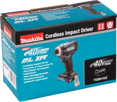 Шуруповерт Makita TD001GZ аккум. патрон:шестигр.1/4"