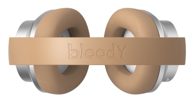 Наушники накладные A4Tech Bloody MH390 хаки беспроводные bluetooth оголовье (MH390 KHAKI)