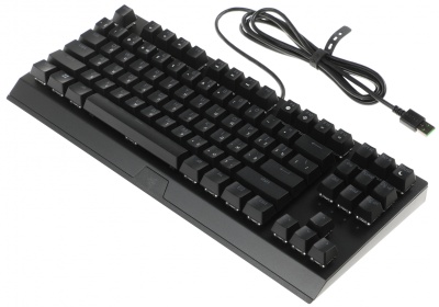 Клавиатура Razer BlackWidow V3 TKL механическая черный/черный USB Multimedia for gamer LED (RZ03-03490700-R3R1) кабель 1.8м
