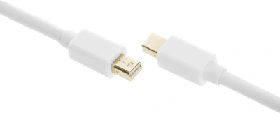 Кабель аудио-видео Buro 1.2v miniDisplayport (m)/miniDisplayport (m) 2м. позолоч.конт. белый (BHP MDPP-2)