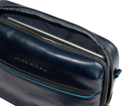 Сумка мужская Piquadro Blue Square CA6588B2/BLU2 синяя натур.кожа